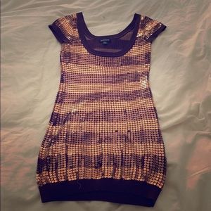 Sequin Bebe mini dress